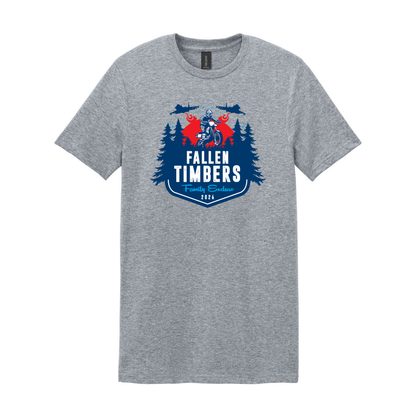 Toledo Trail Riders Fallen Timbers Family Enduro 2026 Softstyle Cotton T-Shirt