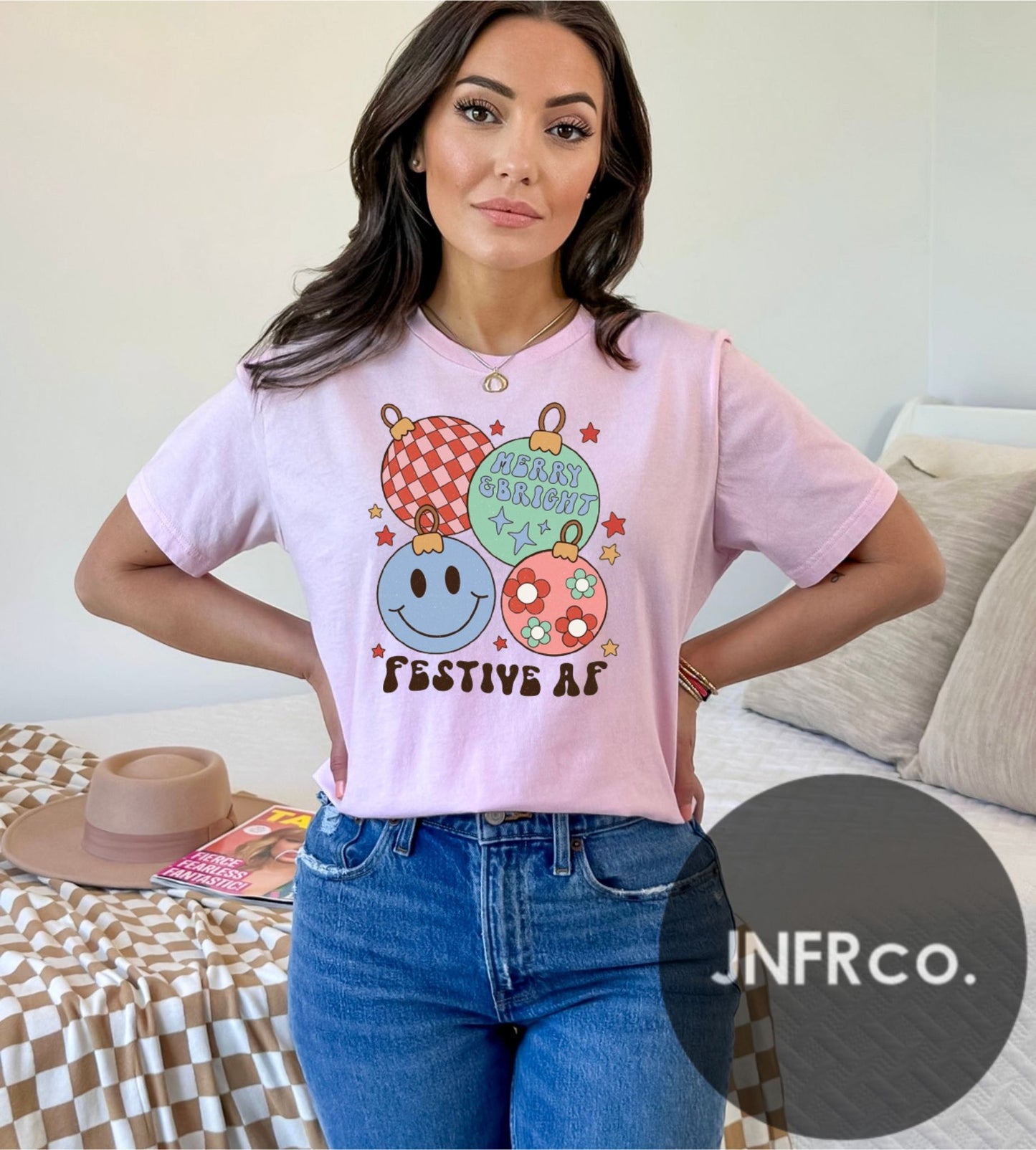 Festive AF Ornaments T-Shirt