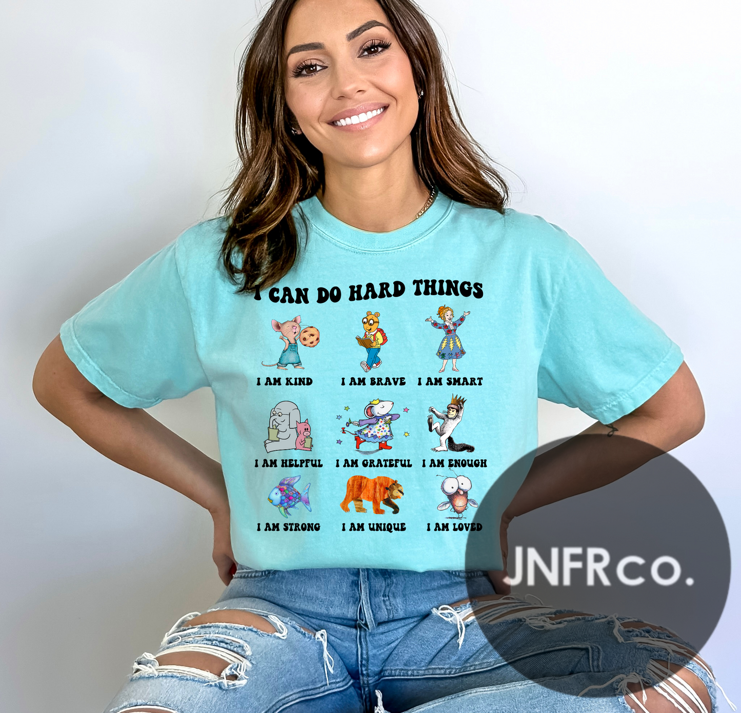 I Can Do Hard Things Comfort Colors T-Shirt