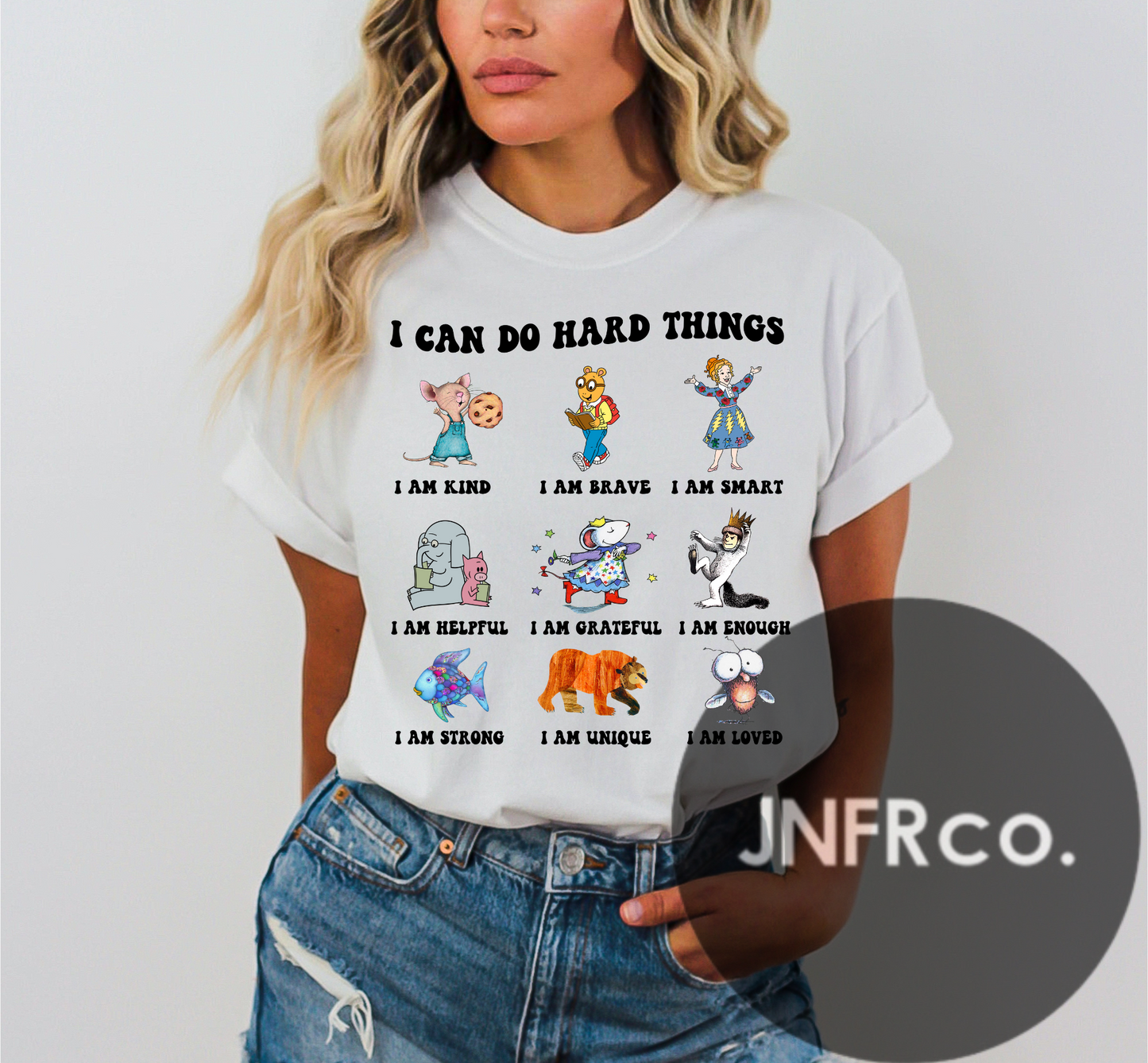 I Can Do Hard Things Comfort Colors T-Shirt