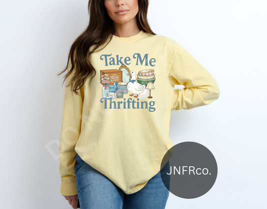 Take Me Thrifting - DTF Transfer