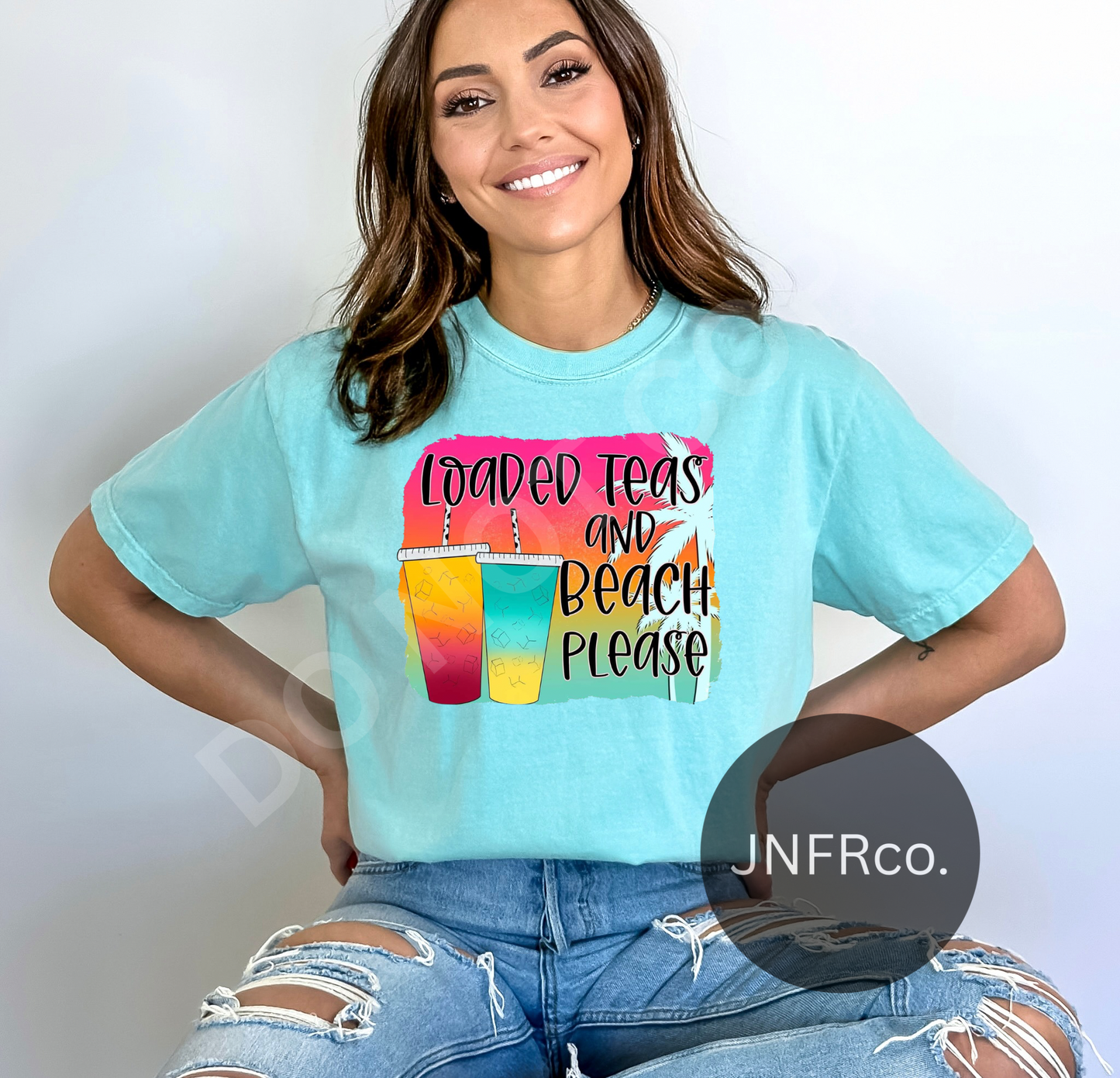 Loaded Teas & Beach Please - DTF Transfer