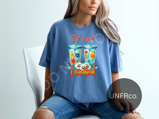Let’s Get Loaded Daisies - DTF Transfer