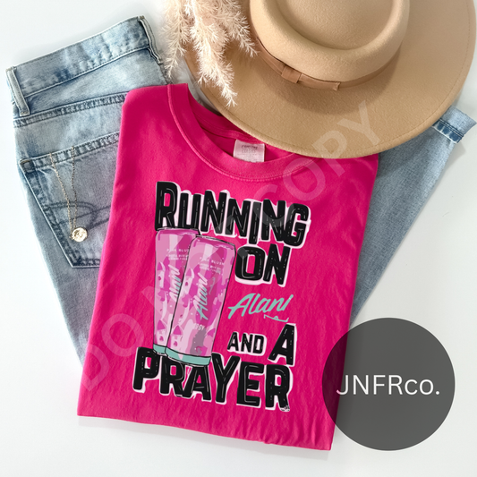 Running on A Nu Prayer - DTF Transfer