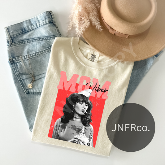 MOM Vibes Red - DTF Transfer