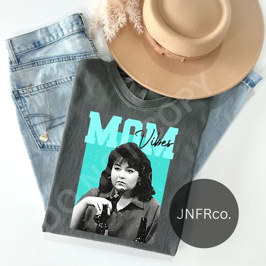 MOM Vibes Teal - DTF Transfer