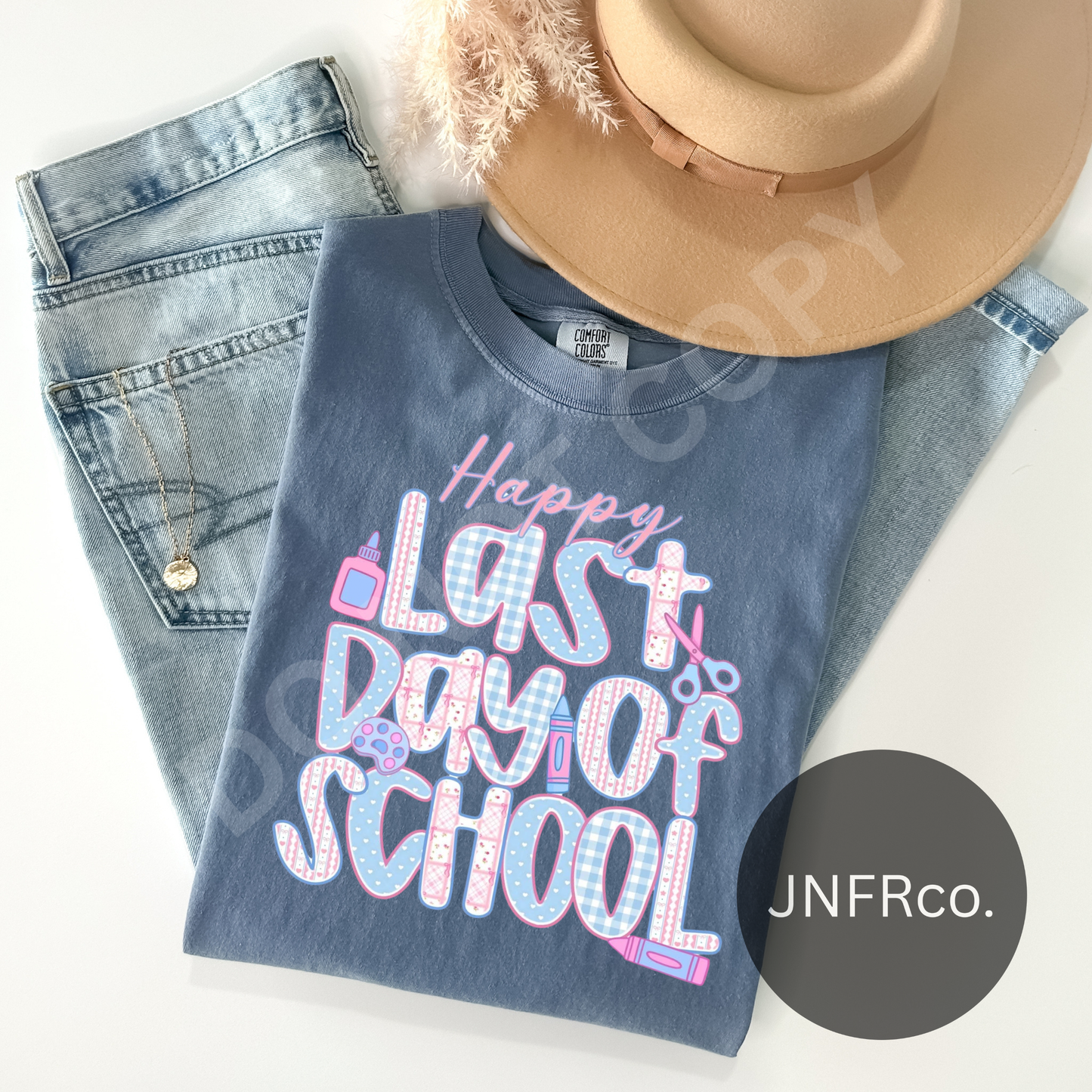 Happy Last Day Of School Preppy - DTF Transfer