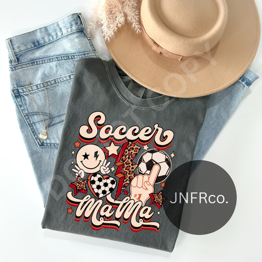 Soccer Mama Groovy Collage - DTF Transfer