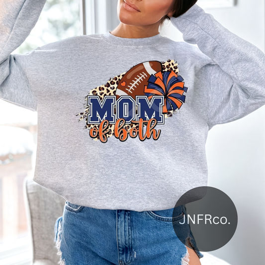 Mom of Both Cheer & Football - DTF Transfer