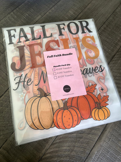 Fall Faith Bundle - DTF Transfers