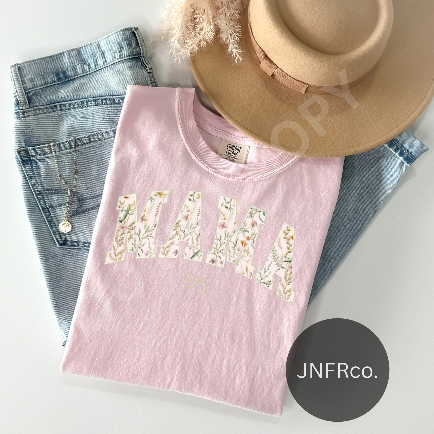 MAMA Wildflower Varsity - DTF Transfer