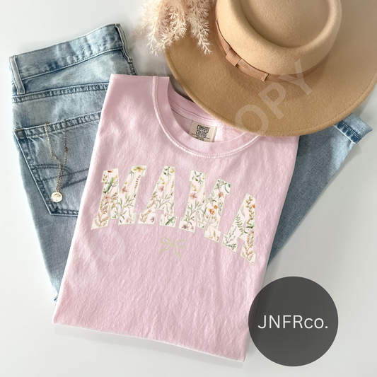 MAMA Wildflower Varsity - DTF Transfer