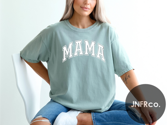 MAMA Varsity Comfort Colors T-Shirt