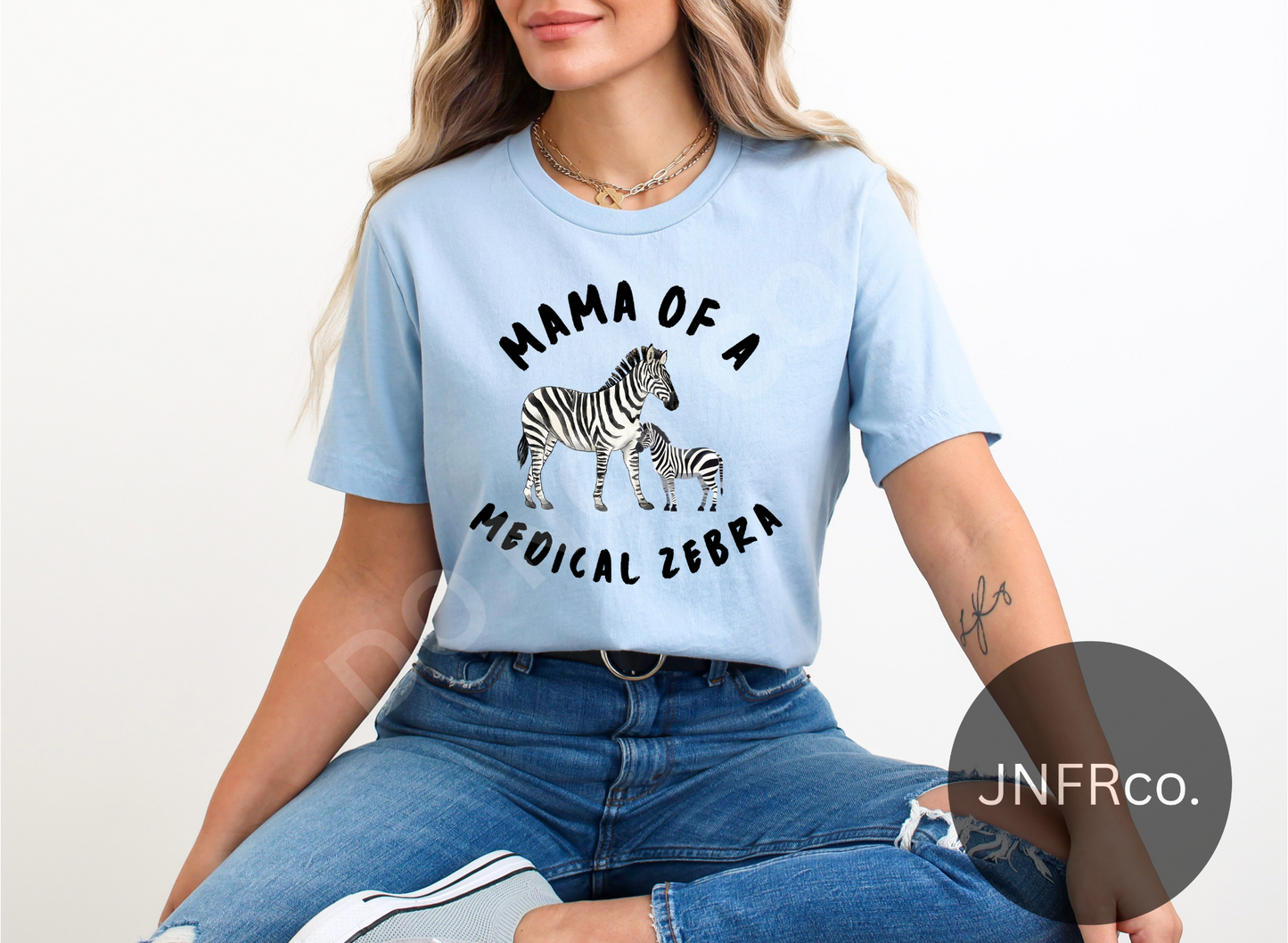 Mama of a Medical Zebra - DTF Transfer