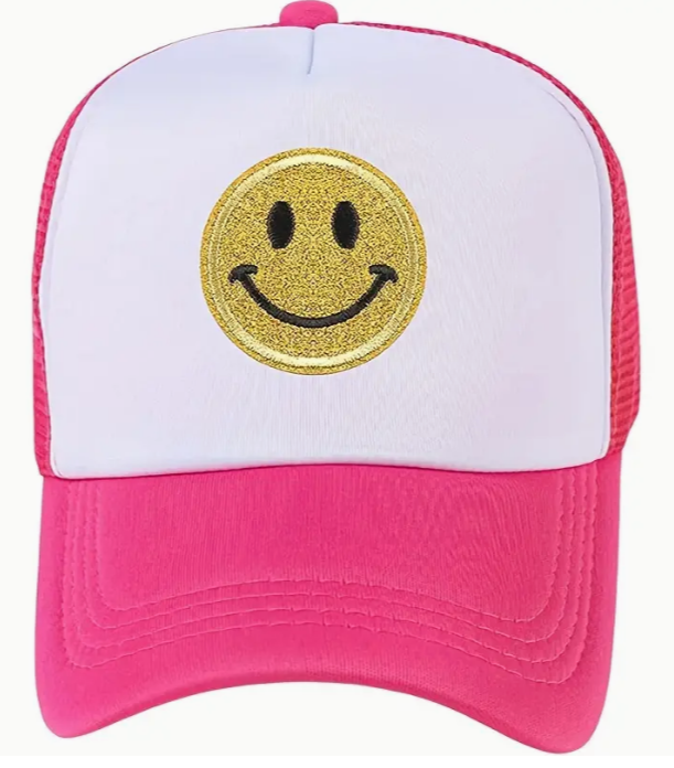 Smiley Trucker Hat