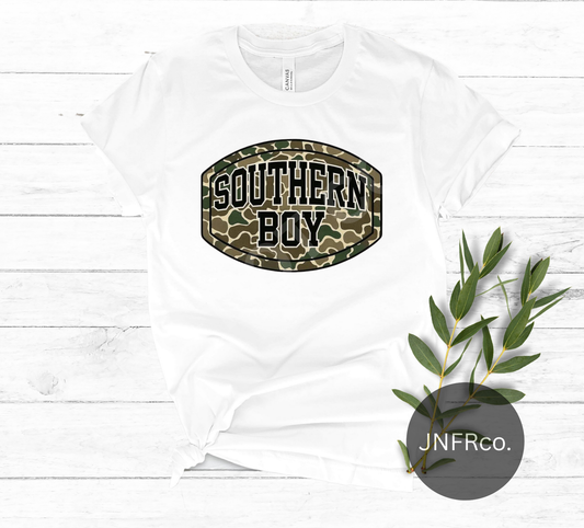 Southern Boy Camo - DTF Transfer