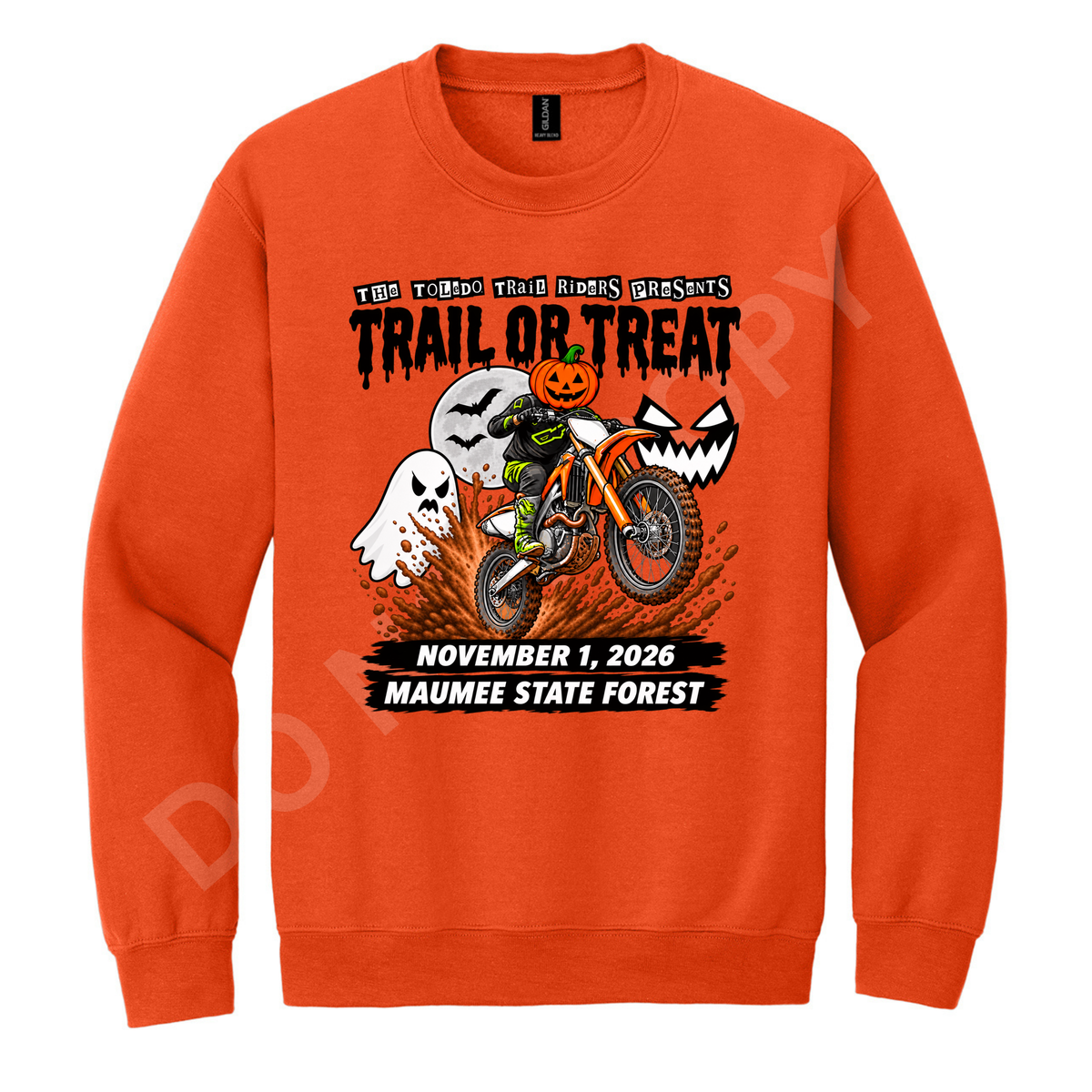 Toledo Trail Riders Trail or Treat 2026 Sweatshirt