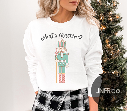 What's Crackin' Nutcracker - DTF Transfer