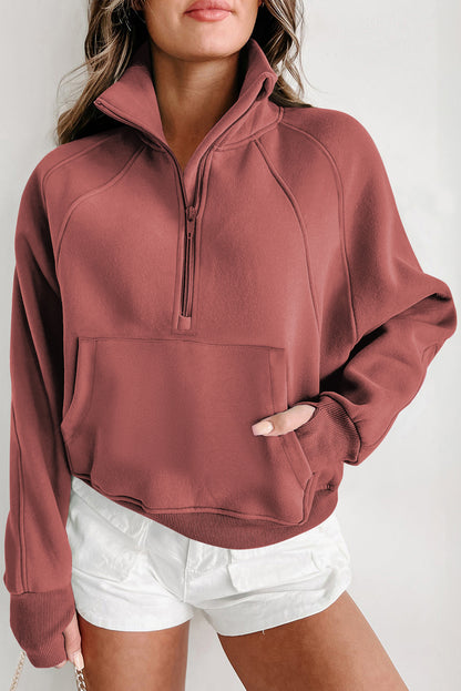 Cozy Cloud Half-Zip Sweatshirt