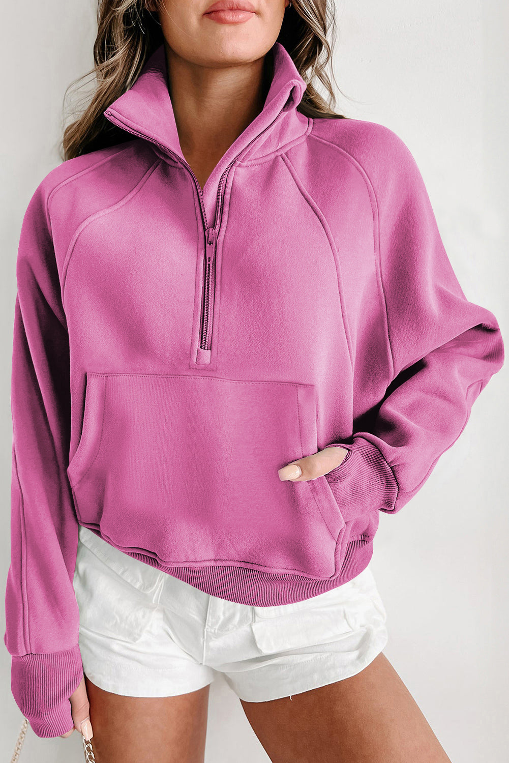 Cozy Cloud Half-Zip Sweatshirt