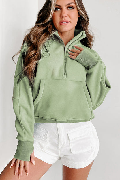 Cozy Cloud Half-Zip Sweatshirt