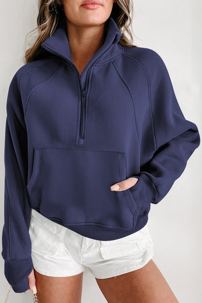 Cozy Cloud Half-Zip Sweatshirt