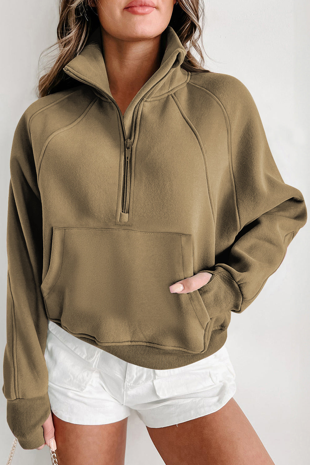 Cozy Cloud Half-Zip Sweatshirt