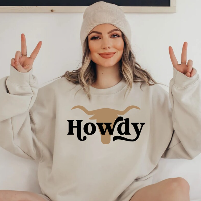 Howdy Crewneck Sweatshirt