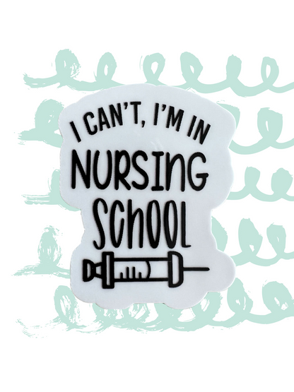 Nursing School Stickers